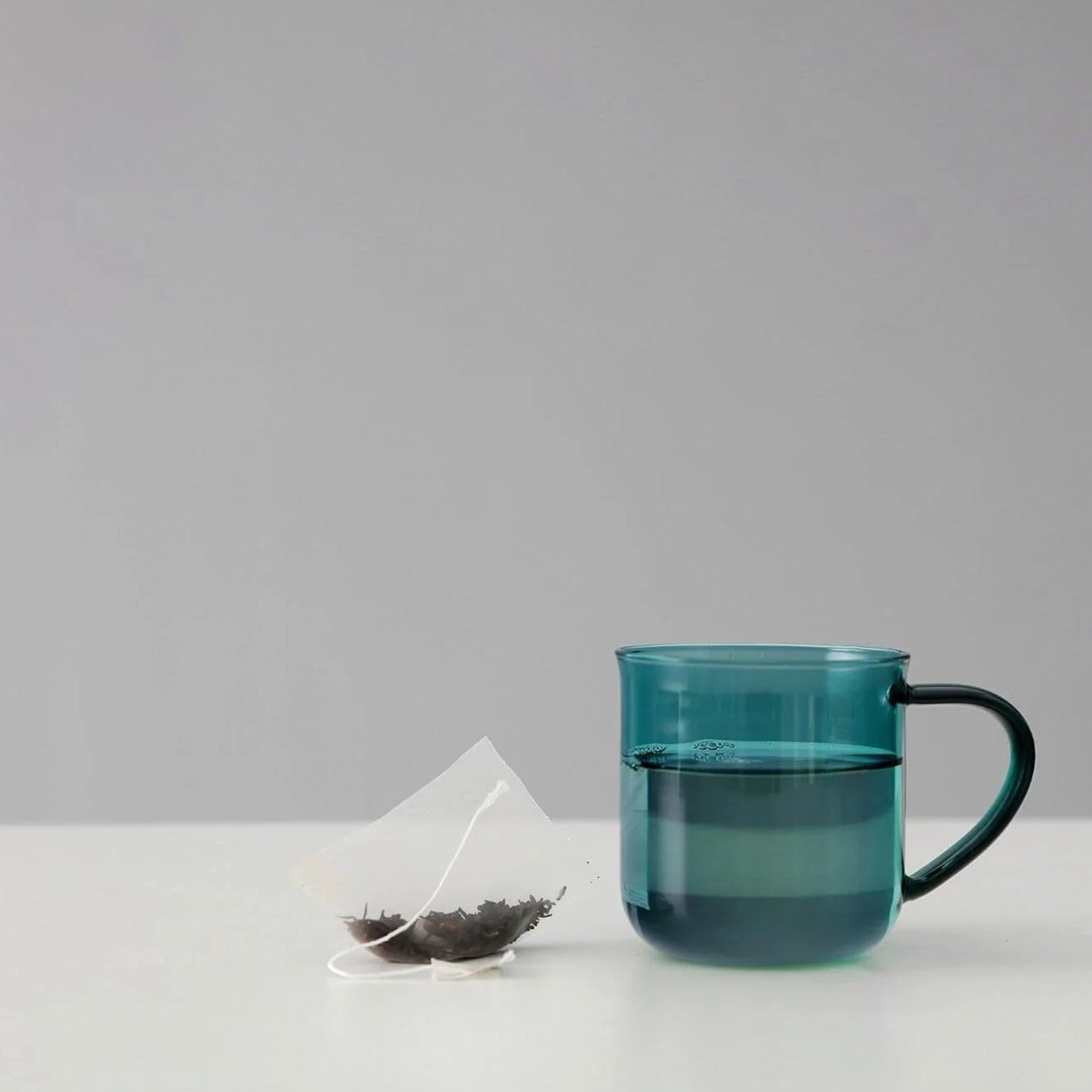 Aqua Glass Mug
