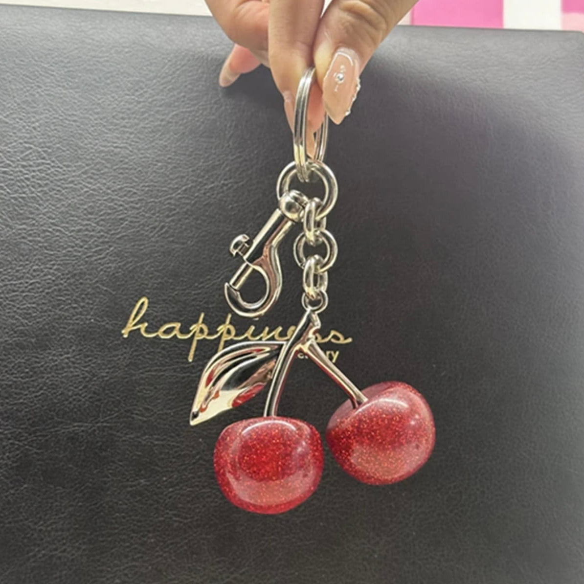 Cherry Keychain