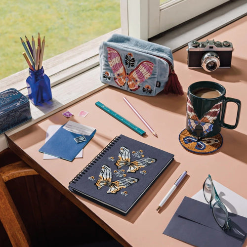 Aurora Embroidered Pouch