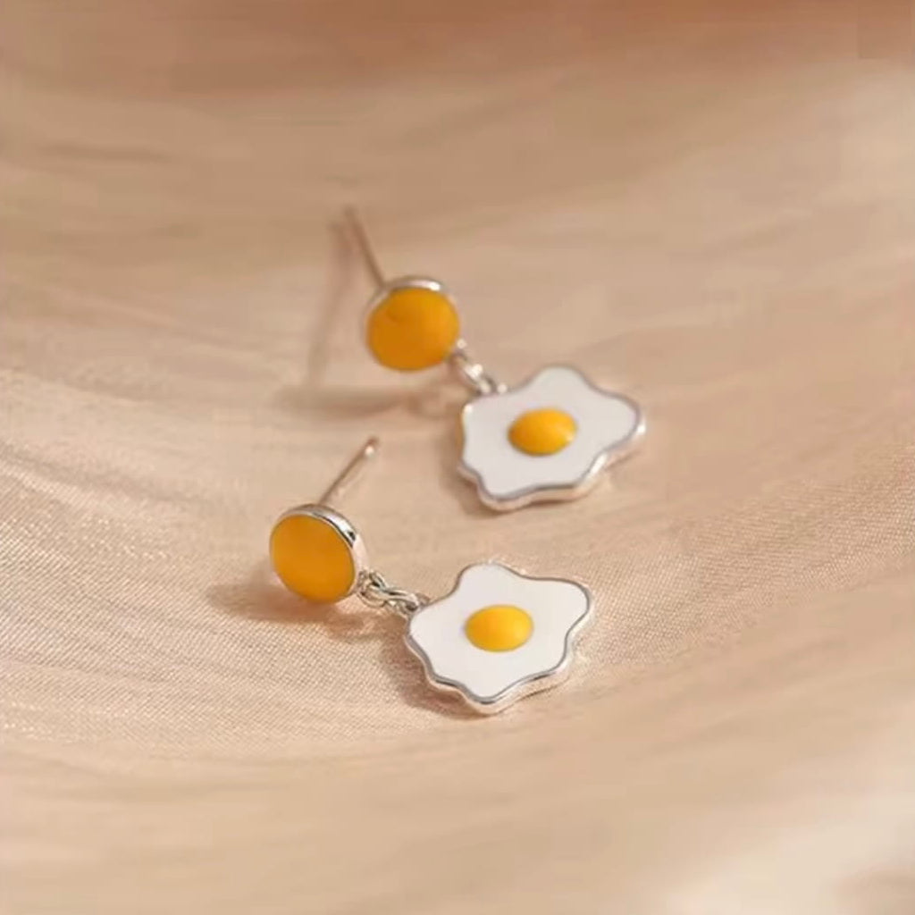 Fried Eggs Earrings