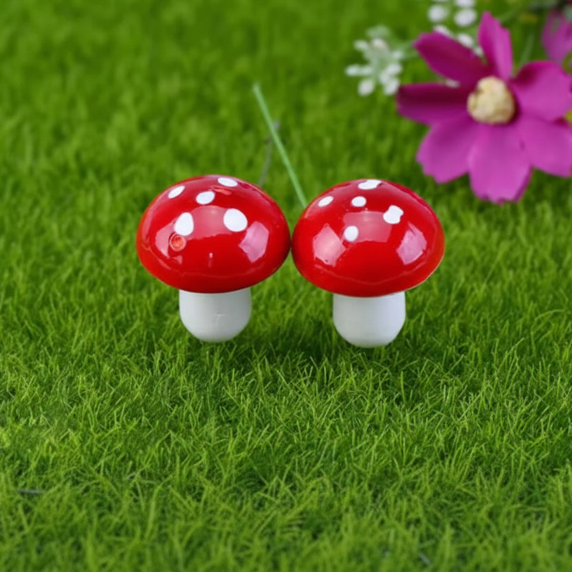 Mini Mushroom Decor
