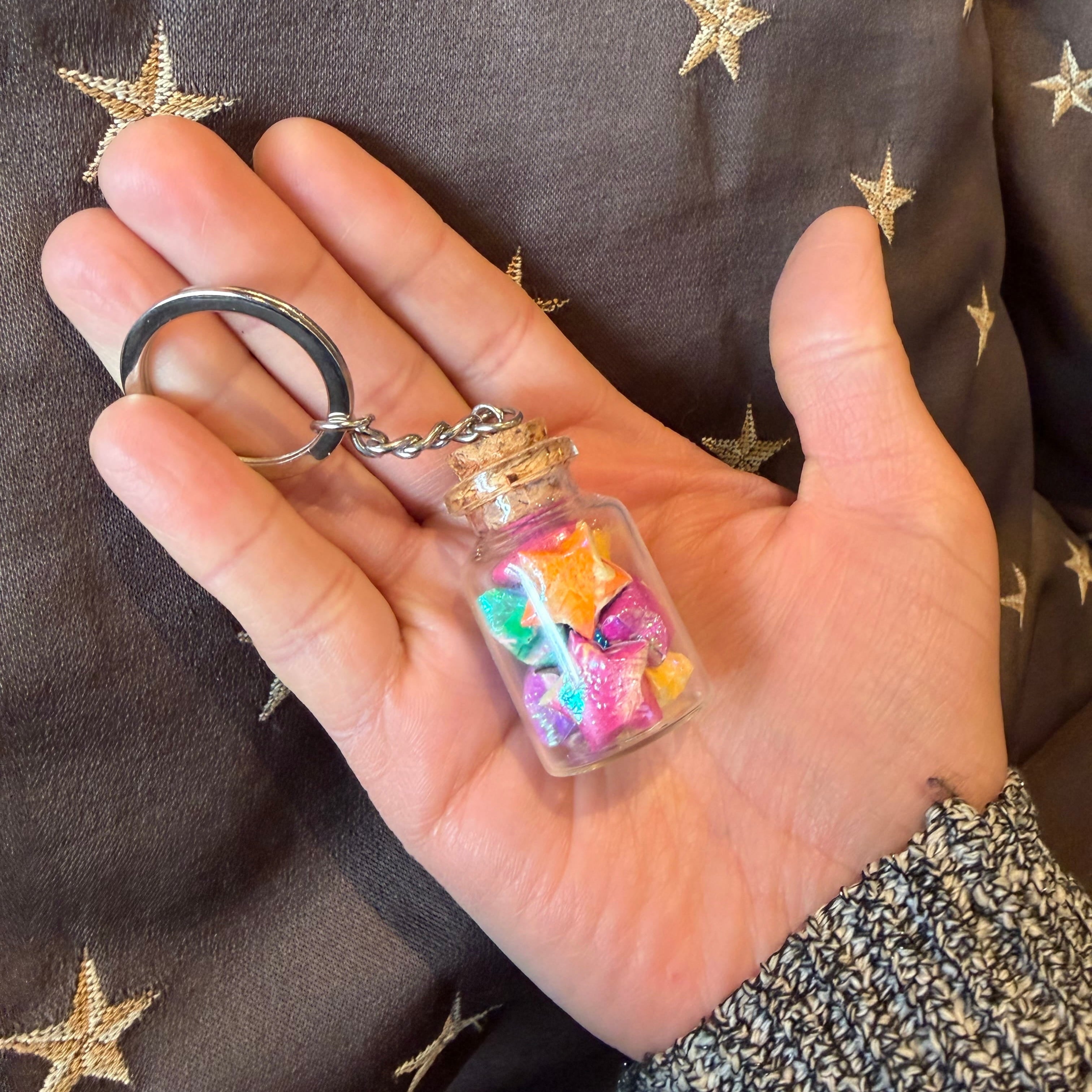 Origami Stars Keychain