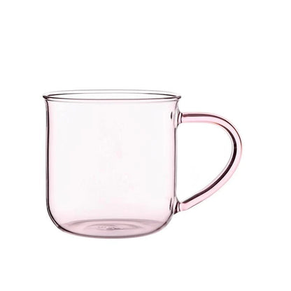Pink Glass Mug