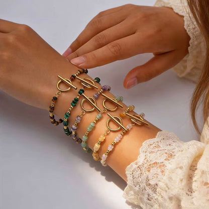 Stone Beaded Bracelet