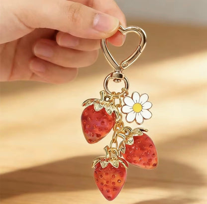 Strawberry Keychain