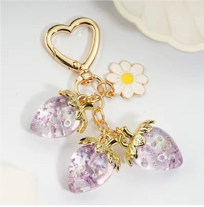 Strawberry Keychain