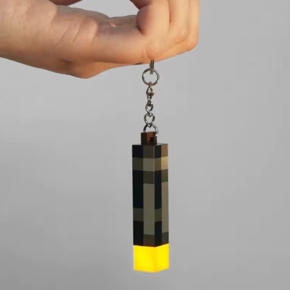 Torch Flashlight Keychain
